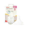 Pigeon Soft Touch Wide Neck Nipple LL 9+ Months 2pcs 81243 – Soft Silicone Baby Bottle Replacement Teat
