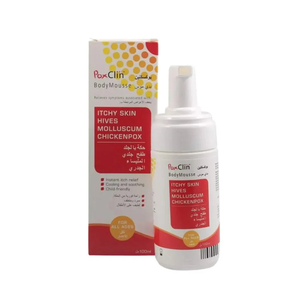 PoxClin بودي موس 100 مل