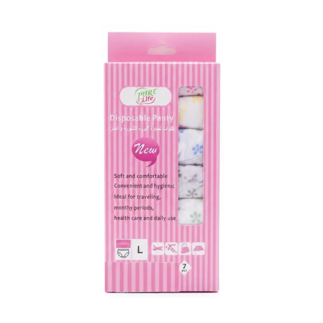 Pure Life Disposable Panty Large 7s