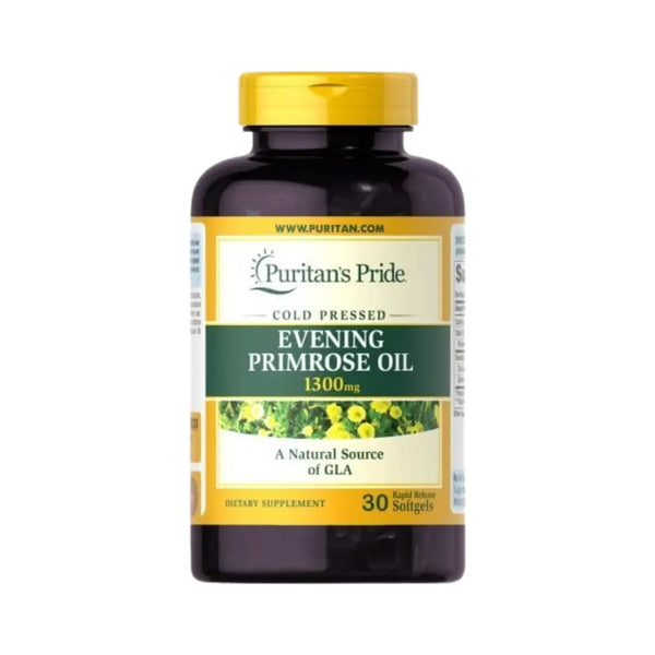 Puritan's Pride Evening Primrose Oil 1300mg 30 Softgels