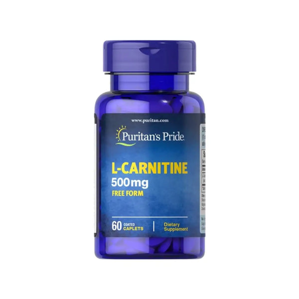 Puritans Pride L-Carnitine 500mg Caplet 60s