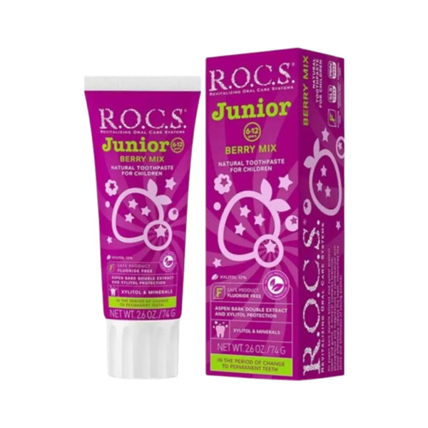 ROCS Junior 6-12 Years Berry Mix Toothpaste 60ml
