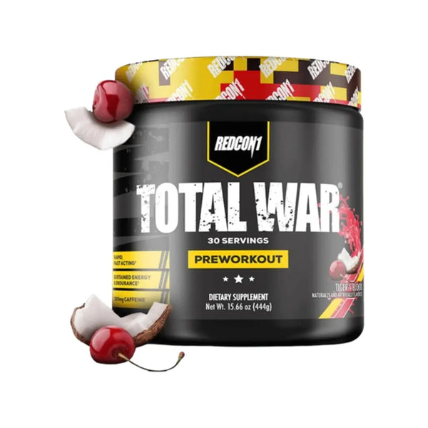 Redcon1 Total War Pre-Workout 444g Tiger's Blood Serv 30