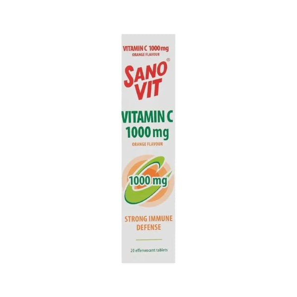 SANOVIT Vitamin C Effervescent Orange Tablets 20s