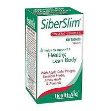 HEALTH AID SIBERSLIM GINSENG COMPLEX TAB 60s