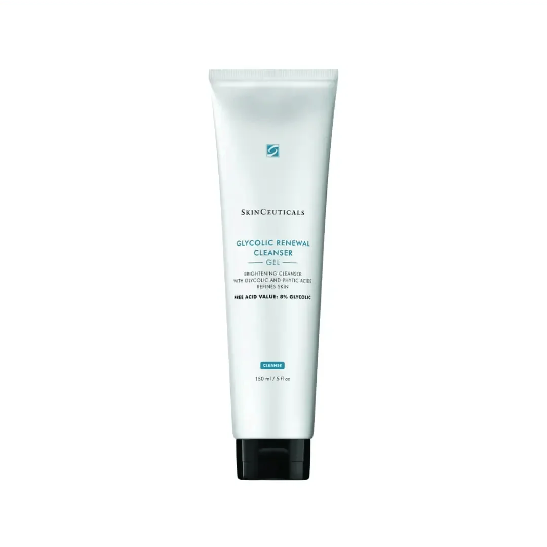 SkinCeuticals Glycolic Renewal Cleanser Gel 150ml – Exfoliating Face Wash