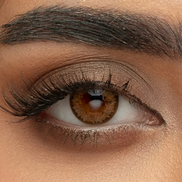 Sama Contact Lenses Monthly Mocha Gold