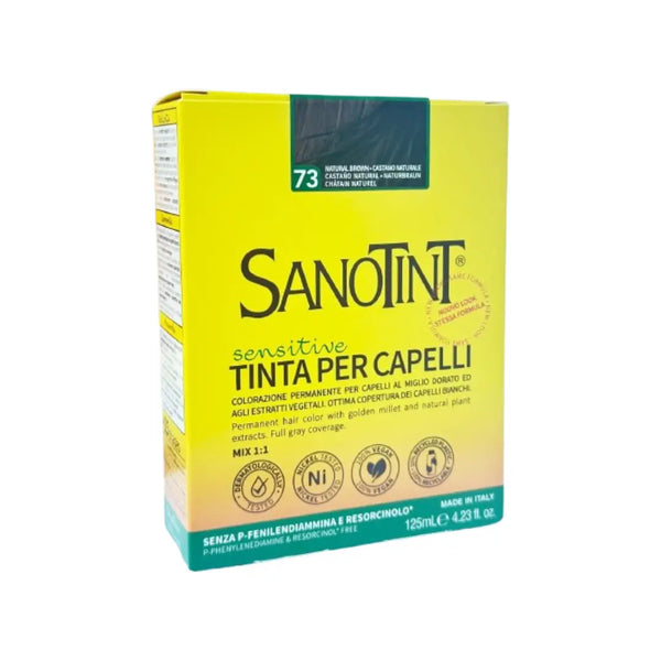 SanoTint Sensitive Hair Color 125ml Natural Brown 73