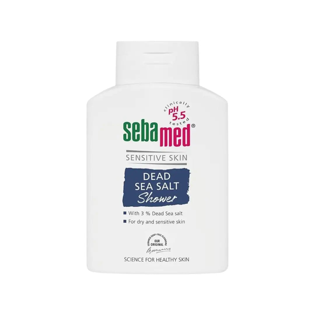 Sebamed Dead Sea Salt Shower 200ml – Gentle Hydrating Body Wash for Sensitive Skin