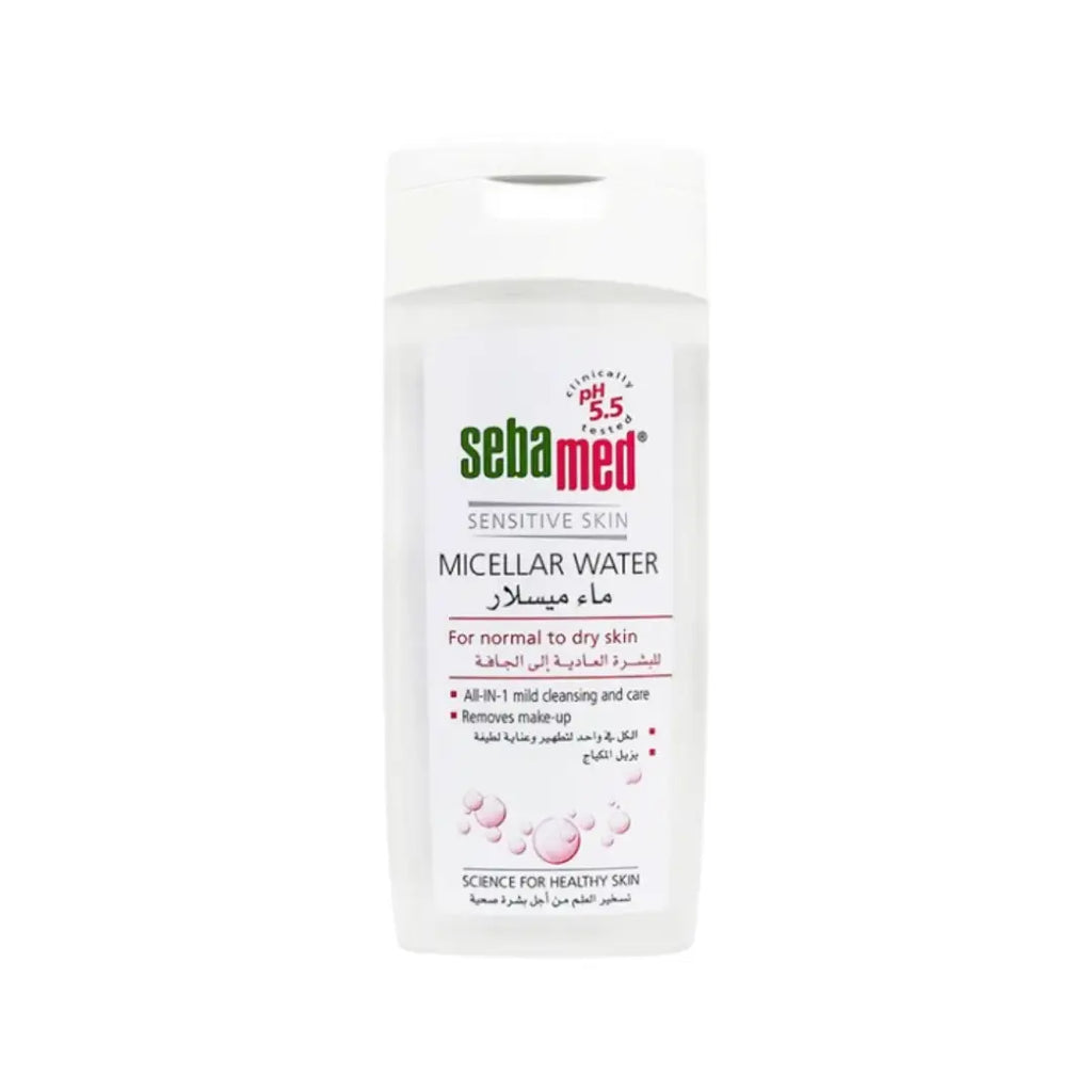 Sebamed Micellar Water 200ml – Gentle No-Rinse Cleanser for Normal to Dry Skin