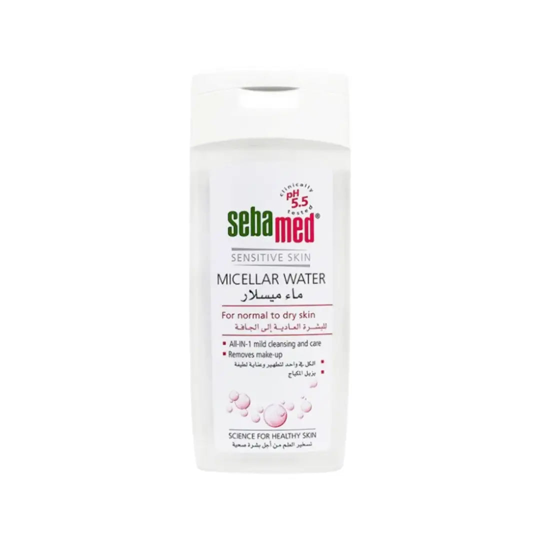 Sebamed Micellar Water 200ml – Gentle No-Rinse Cleanser for Normal to Dry Skin
