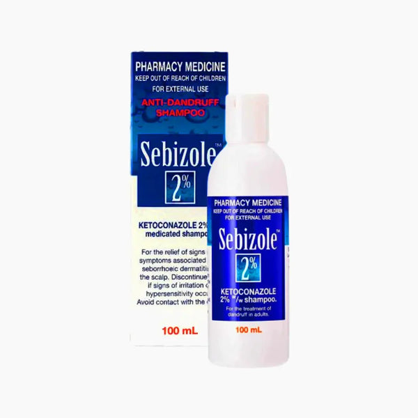 Sebizole Anti-Dandruff Shampoo 100ml - Scalp Care