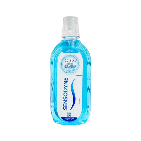 Sensodyne Long Lasting Protection Cool Mint Mouthwash 500ml