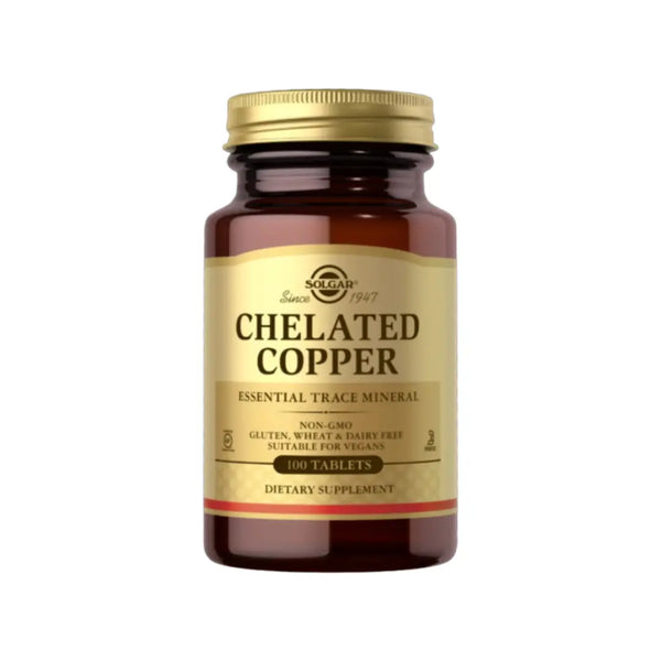 Solgar Chelated Copper Tablets 100s