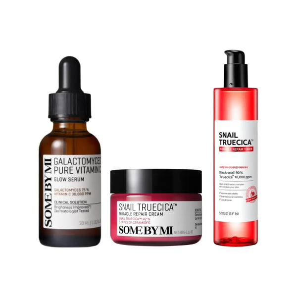 Some By Mi Snail Truecica Miracle Repair & Vitamin C Skin Care Gift Set