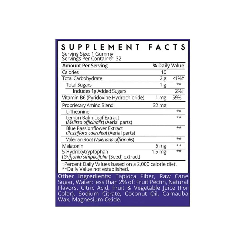 Sugarbear PRO Sleep 5HTP Amino Gummies 32s