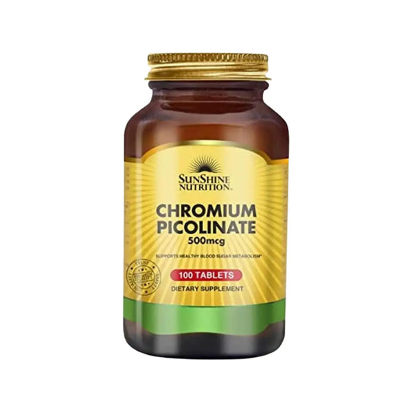 Sunshine Nutrition Chromium Picolinate 500mcg Tablet 100s