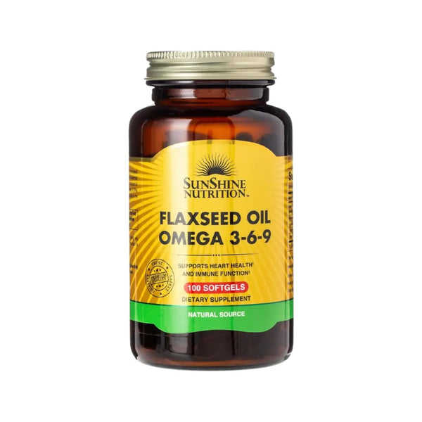 Sunshine Nutrition Flaxseed Oil Omega 369 Softgel 100s