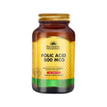 Sunshine Nutrition Folic Acid 800mcg Tablets 100s – Vitamin B9 Supplement for Daily Nutritional Support