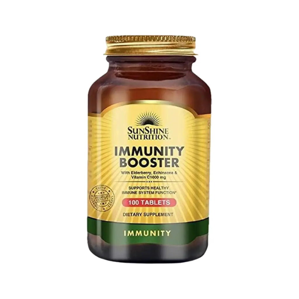Sunshine Nutrition Immune Support Tablets 100s – Vitamin C Zinc Selenium Daily Supplement