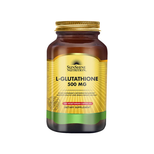 Sunshine Nutrition L-Glutathione 500mg Veg Capsules 100