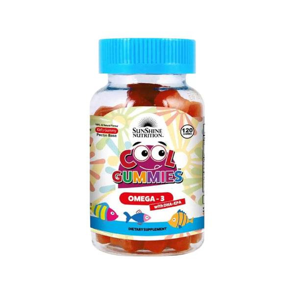 Sunshine Nutrition Omega 3 with DHA+EPA Cool Gummies 120s