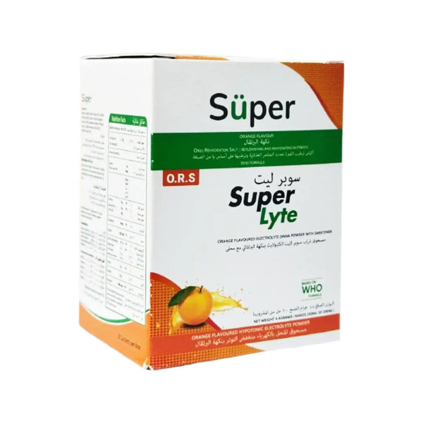 Super Lyte ORS 4.4g Orange Sachets 10s