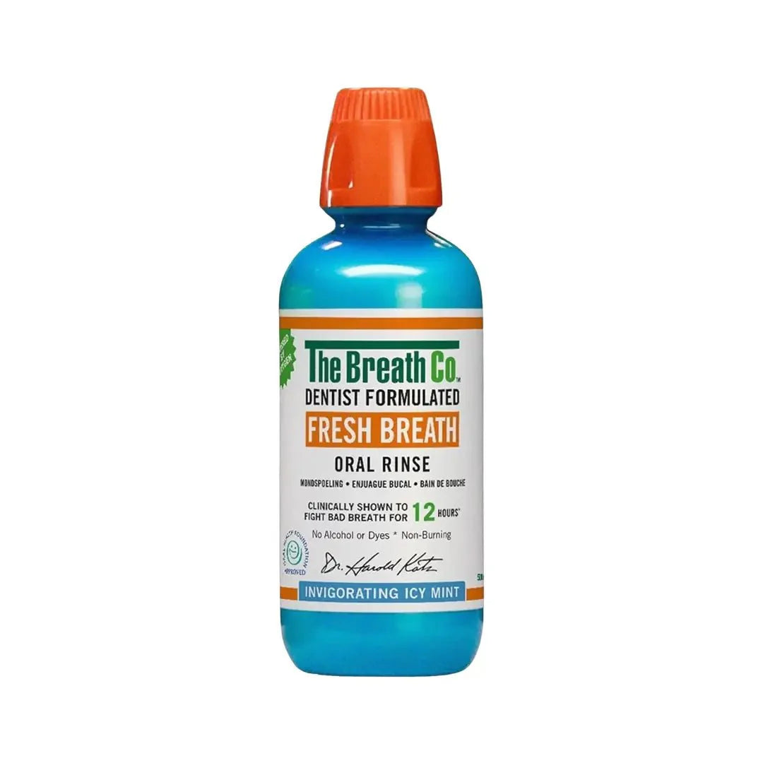 The Breath Co.  Fresh Breath Invigorating Icy Mint 473ml