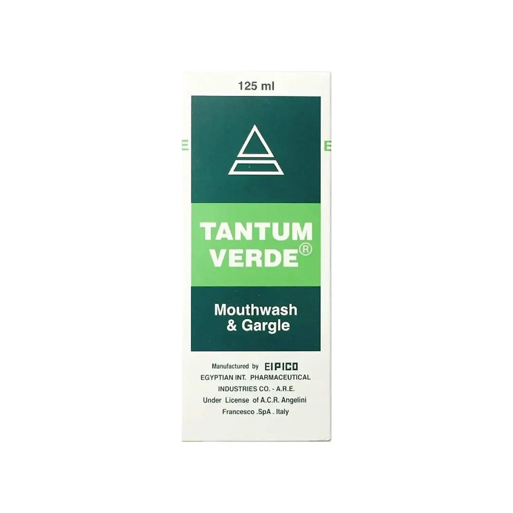 Tantum Verde Mouthwash & Gargle 125ml | Oral Hygiene Mouth Rinse for Mouth & Throat Care