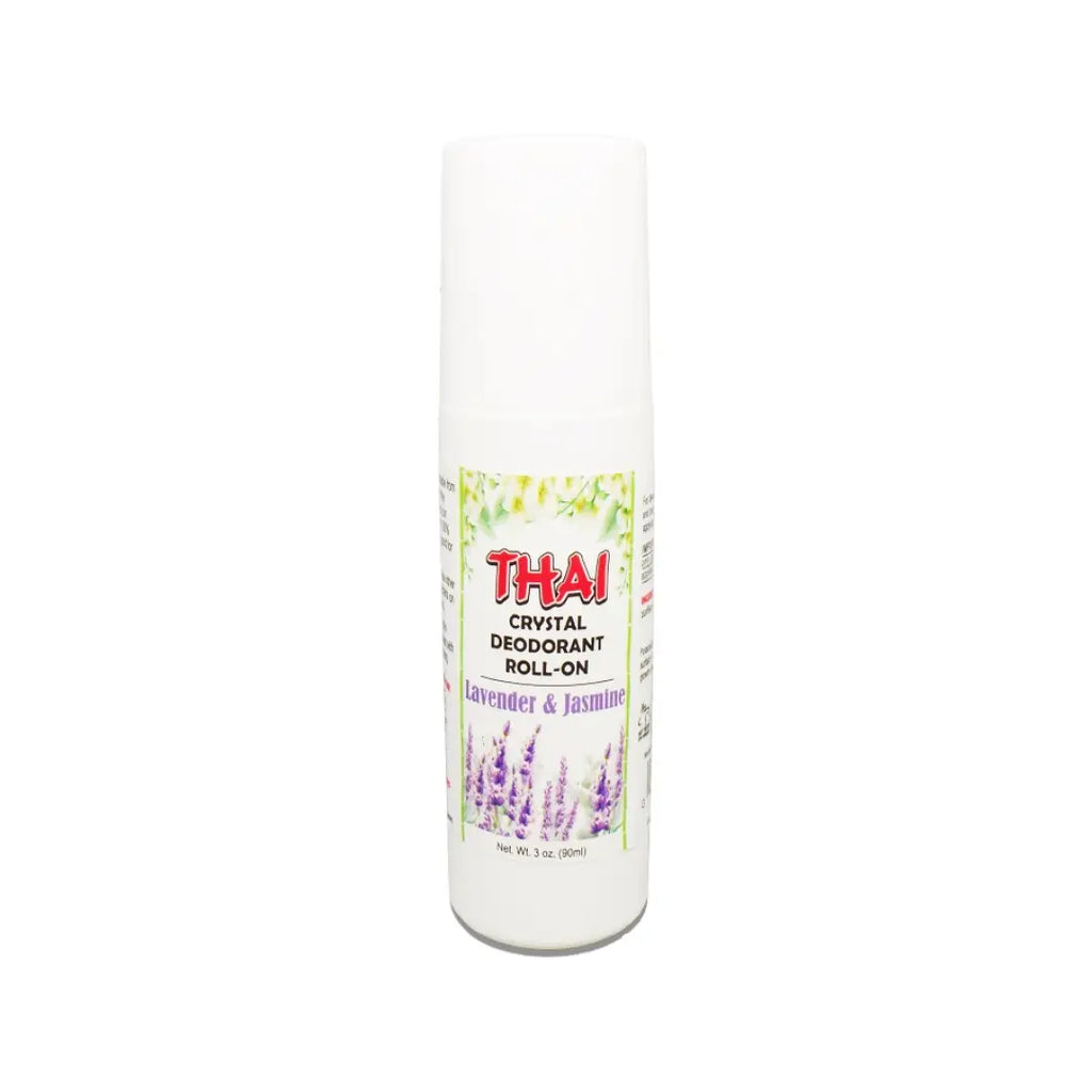 Thai Crystal Deodorant Roll On Lavender & Jasmine 90ml – Natural Mineral Deodorant for All Day Freshness