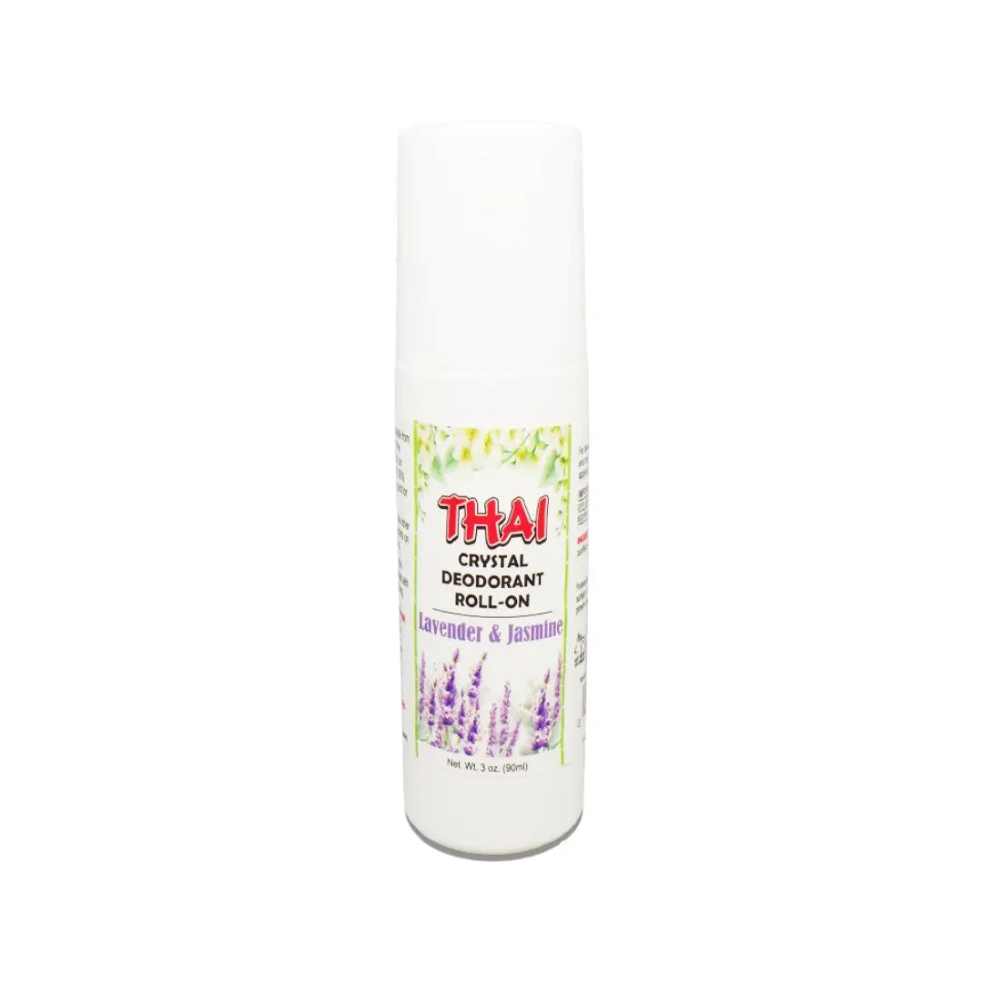 Thai Crystal Deodorant Roll On Lavender & Jasmine 90ml – Natural Mineral Deodorant for All Day Freshness