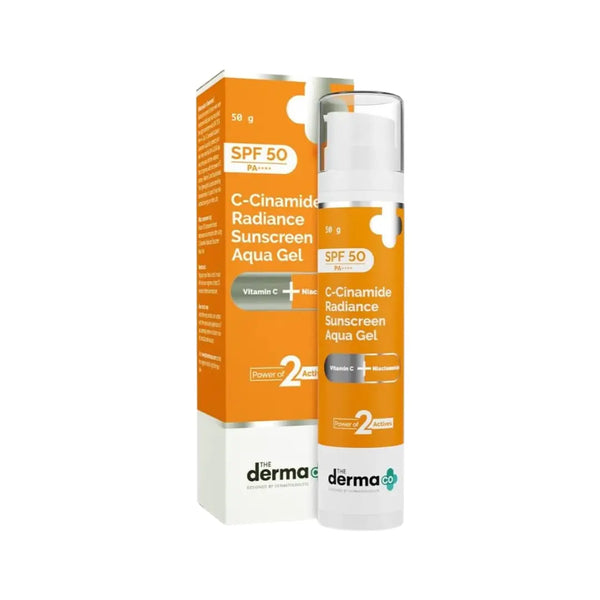 The Derma CO C-Cinamide Radiance Sunscreen Aqua Gel SPF50 50g