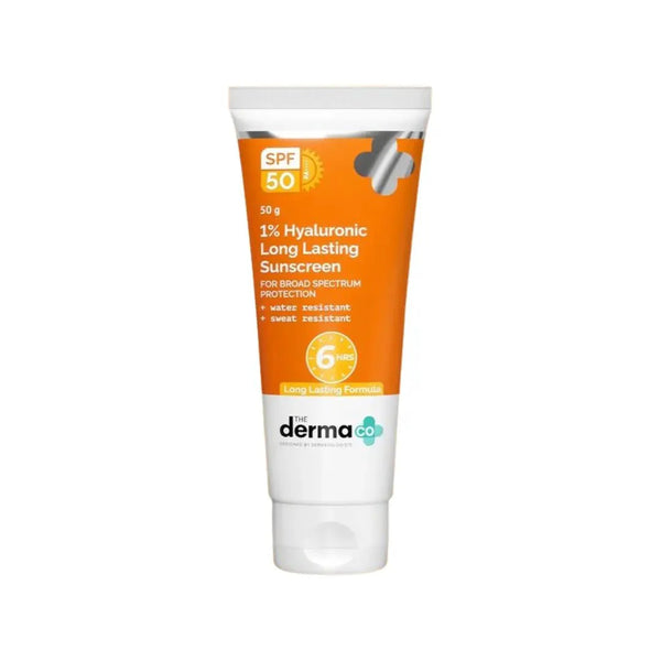 The Derma Co 1% Hyaluronic Long Lasting Sunscreen SPF50 50g
