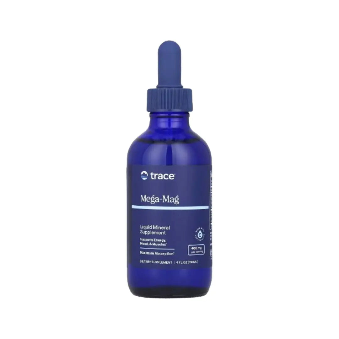 Trace Mega Mag 400mg Liquid 118ml – Magnesium Liquid Supplement for Daily Wellness & Mineral Support