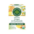 Traditional Medicinals Ginger & Chamomile Herbal Tea 16 Tea Bags - Organic Caffeine Free Tea