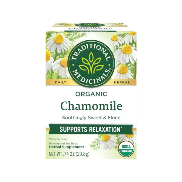 Traditional Medicinals Organic Chamomile Tea 16 Tea Bags