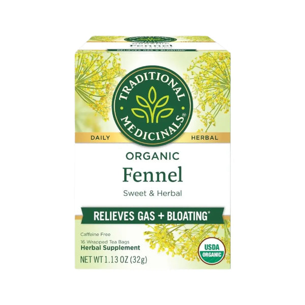 Traditional Medicinals Organic Fennel Tea Bags 16s