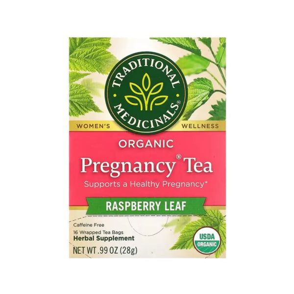 Traditional Medicinals Organic Pregnancy Tea Bags Raspberry Leaf 16s