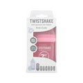 Twistshake Anti-Colic Baby Bottle 125ml Pastel Pink 79086 – BPA-Free Feeding Bottle