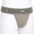 Side view of Tynor scrotal support showing adjustable waistband