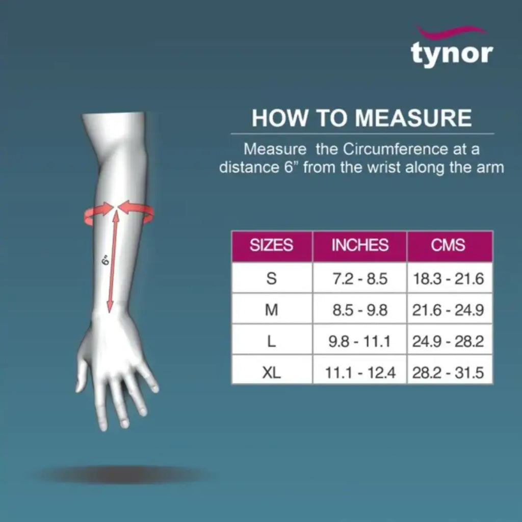 Tynor Wrist Splint Ambidextrous E-43 XL