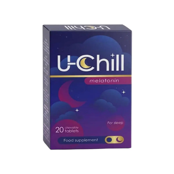 U-Chill Natural Melatonin 5mg Chewable Tablets 20s