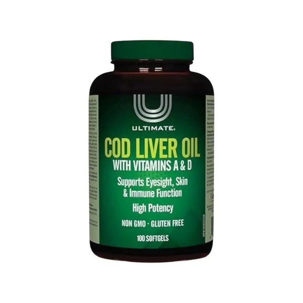 Ultimate COD Liver Oil With Vitamins A & D Softgel 100s
