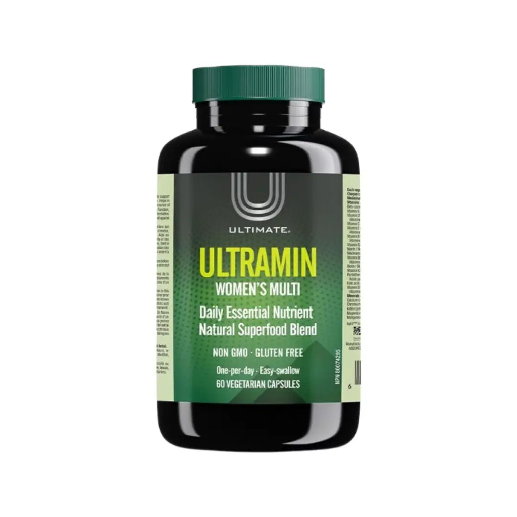 Ultimate Ultramin Women's Capsules 60s daily multivitamin supplement for men’s health, energy, and wellness