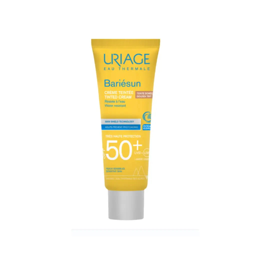 كريم يورياج بارياسان +SPF50 واقي شمس ملون ذهبي 50 مل