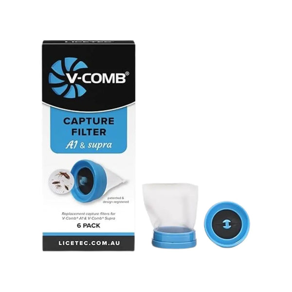V-Comb Capture Filter 6 Packs