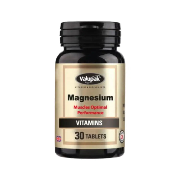 Valupak Magnesium 187.5mg Tablet 30s