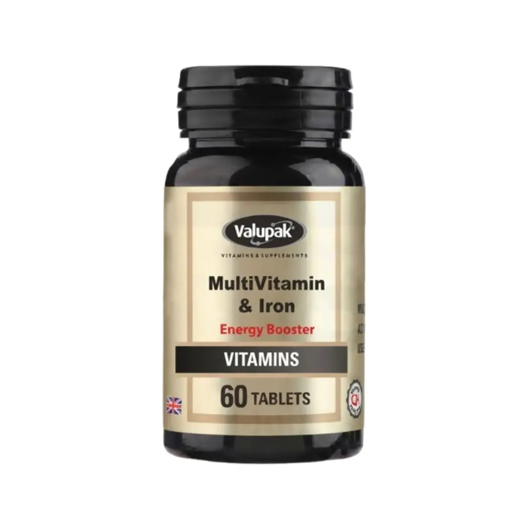 Valupak Multivitamin & Iron Tablets 60s