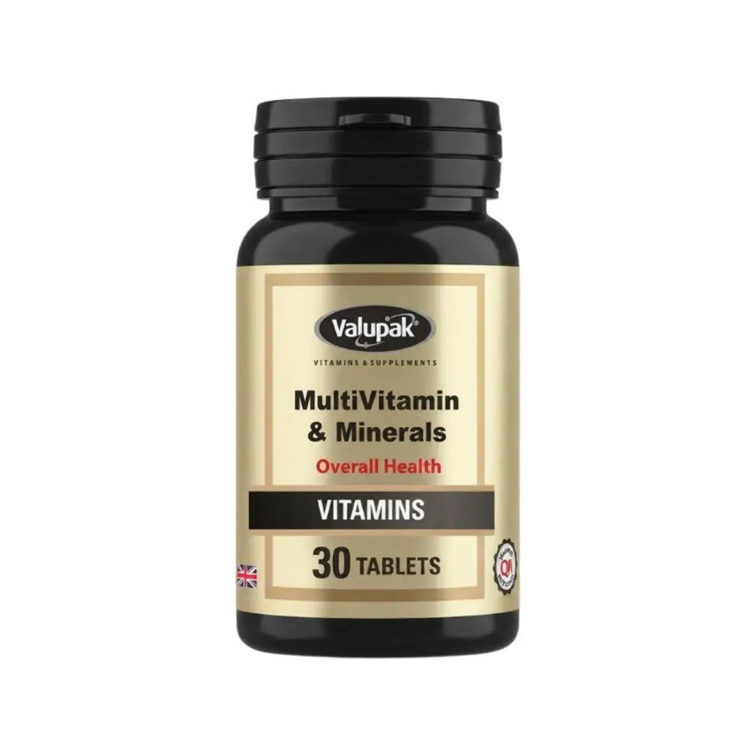 Valupak Multivitamin & Minerals Tablets 30s