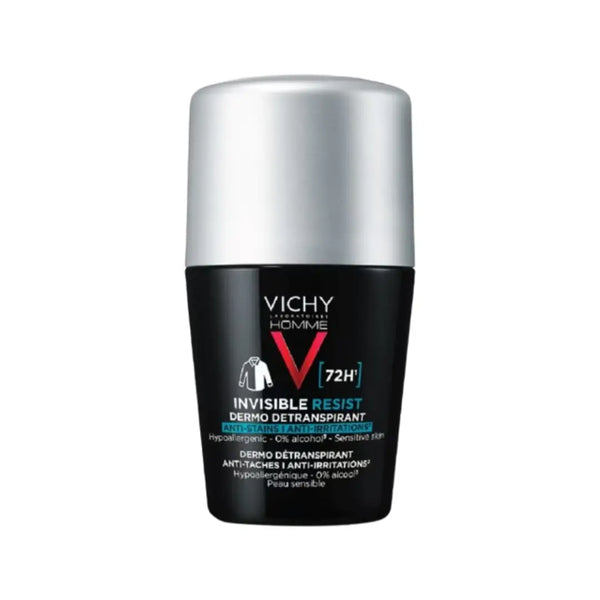 Vichy Homme 72h Deo Roll On Invisible Resist Men 50ml